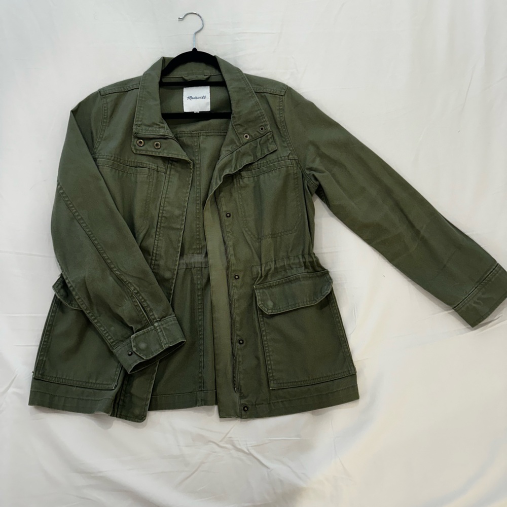 Madewell Khaki Utility Jacket